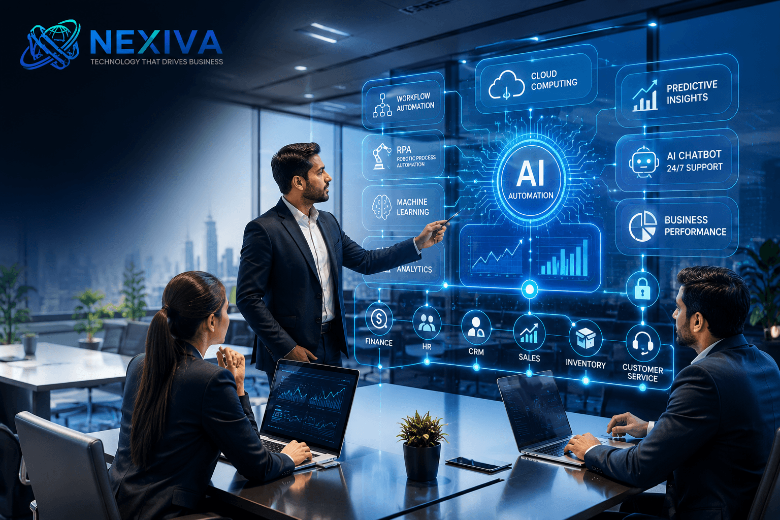 How AI Automation Helps Small and Medium Businesses Grow Blog Image